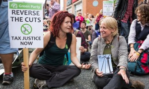 Climate March, as part of a global day of action, Manchester, UK